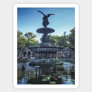 Bethesda Fountain, Central Park, NYC Sticker